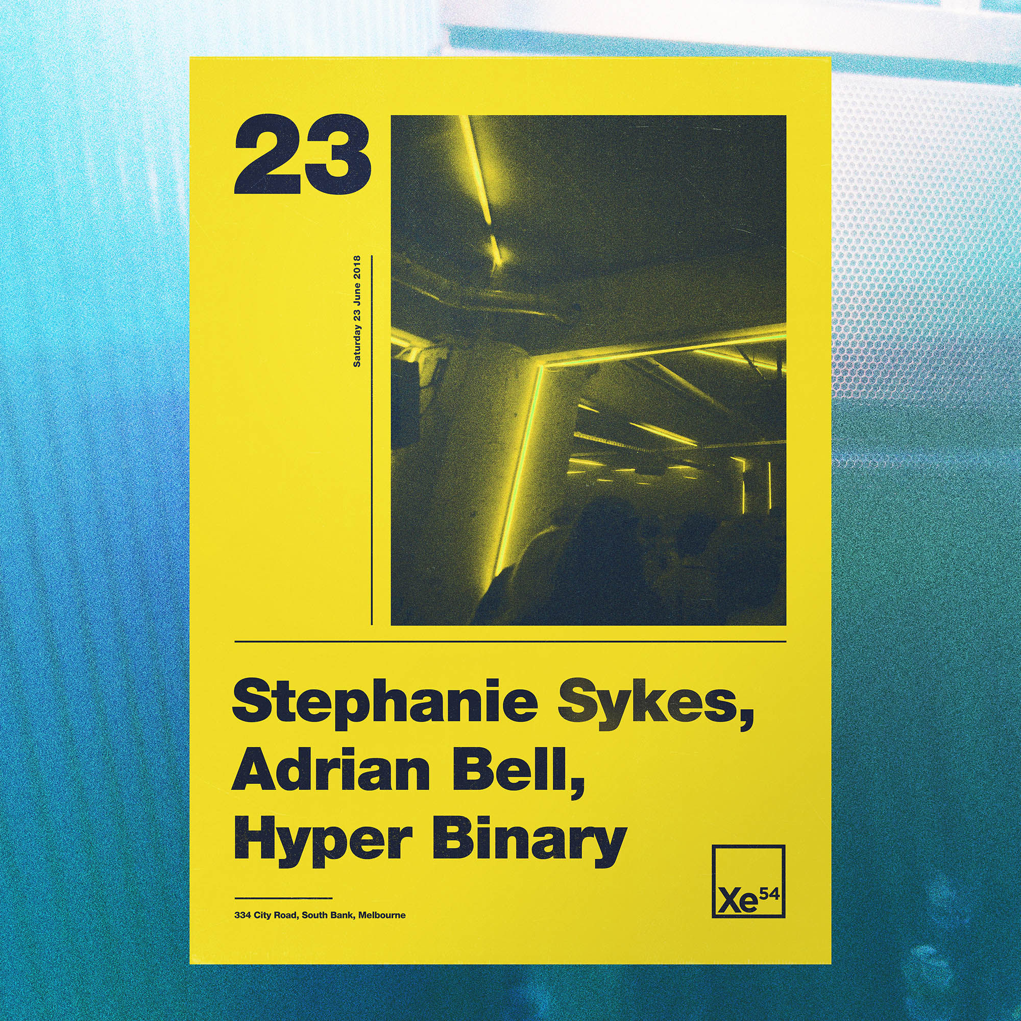Xe54 with Stephanie Sykes – June 2018