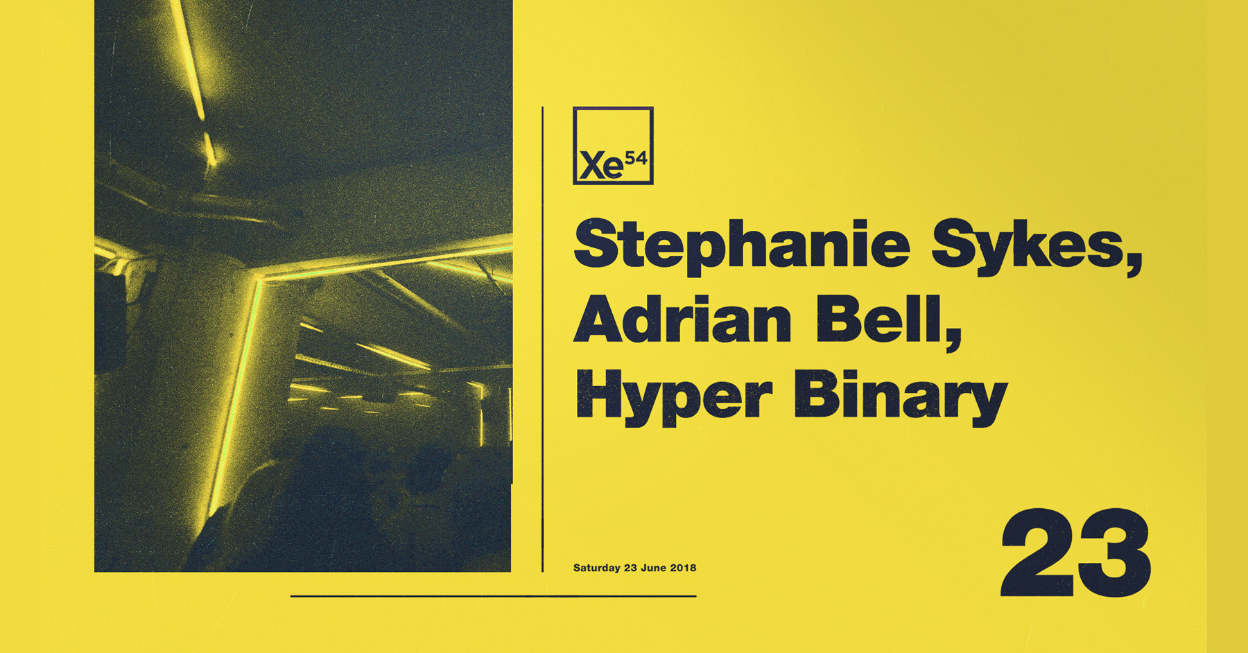 Xe54 with Stephanie Sykes – June 2018