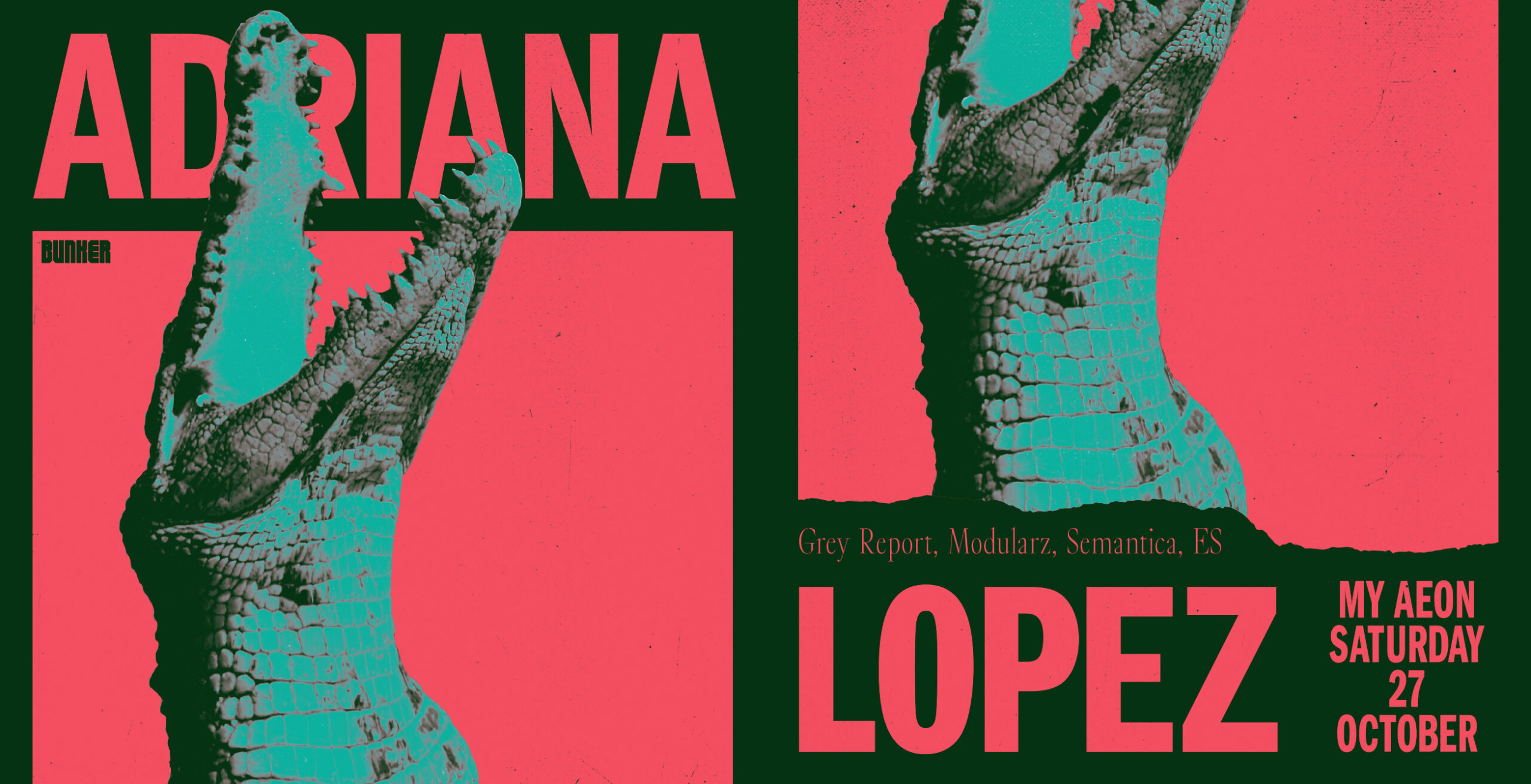 Bunker presents Adriana Lopez – October 2018