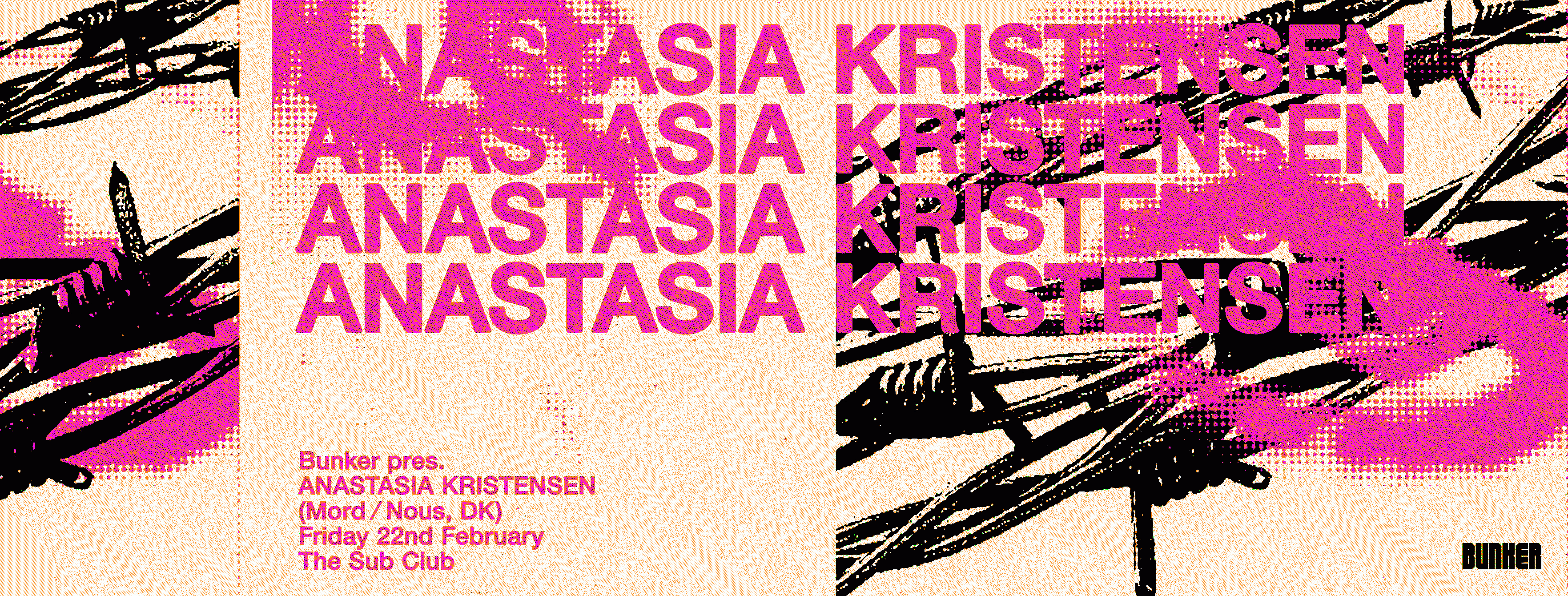 Bunker presents Anastasia Kristensen – February 2019