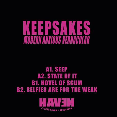 Keepsakes returns to HAVEN with latest EP