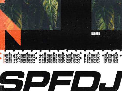 Bunker presents SPFDJ – October 2019