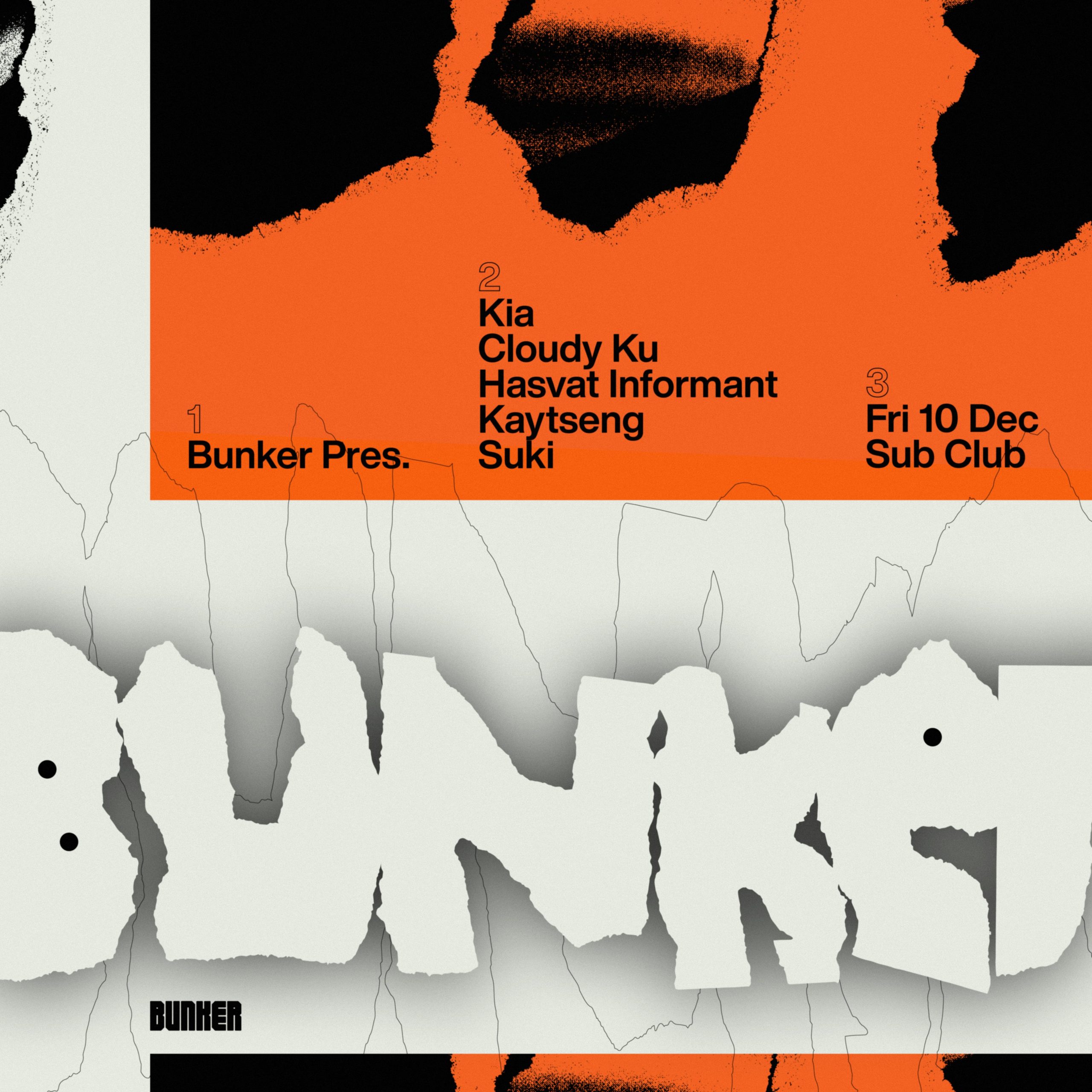 Bunker presents Kia and Cloudy Ku – December 2021
